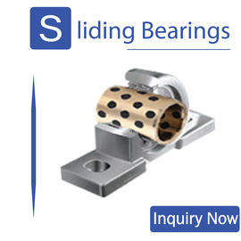 Bearing Pedestal Fitting Self - Lubricating Graphite Bearing