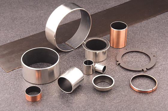 kupować Custom OEM Grafit wypełnione brązowe obudowy AlSn20Cu Stalowe wsparcie Flanged rękaw produkcja online